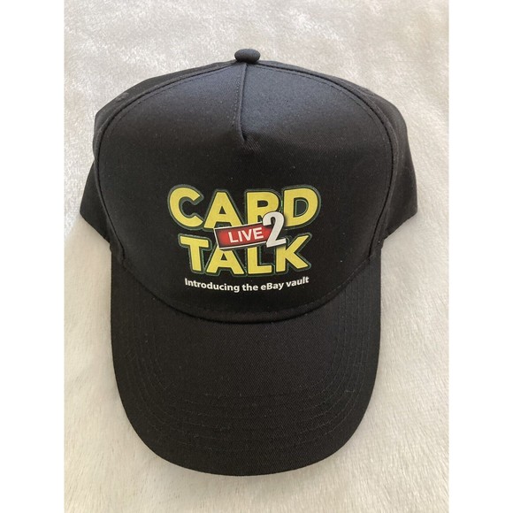 Cardcollector2 Card Talk Live 2 Promo Hat Black SnapBack Ryan Johnson eBay Vault - Picture 1 of 12